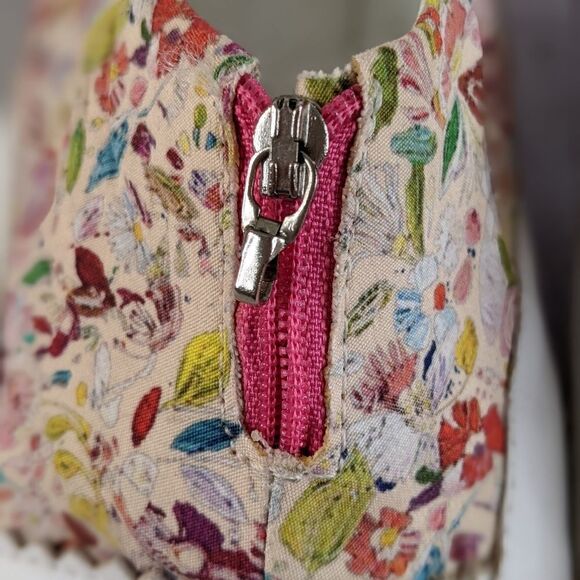 Nina Gelardi Floral Zip Up Spikeless Golf Shoes - Picture 11 of 11